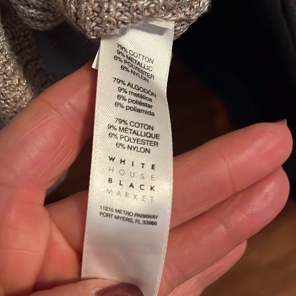 WHBM size XS ombré sweater with shimmer. - Picture 6 of 7